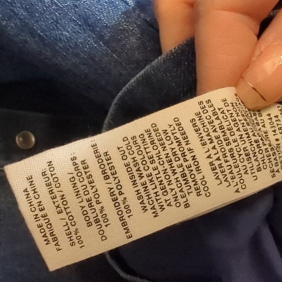 Avec les filles western embroidered denim mini dress - Picture 10 of 16